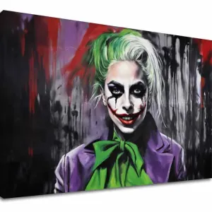 Slika na platnu - Joker Poker Face | different dimensions