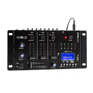 Vexus STM3030, 4-KANALNA, MIKSETA, BLUETOOTH , USB, SD, MP3, LED