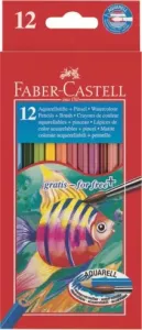 Pastele akvarelne set - 12 boja - papirna kutija (Faber Castel)