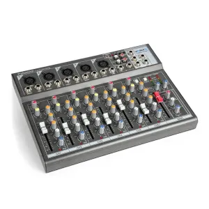 Vonyx VMM-F701 mikseta, 5 x mono mikrofon/line ulaz, stereo/line ulaz/izlaz