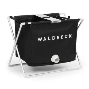 Waldbeck Lakeside Power, košara za usisivač za jezerce, 30 l, spremnik za filtriranje, crna