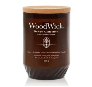 Aromatická svíčka ReNew, WoodWick Cherry Blossom & Vanilla, hoření až 75 hod