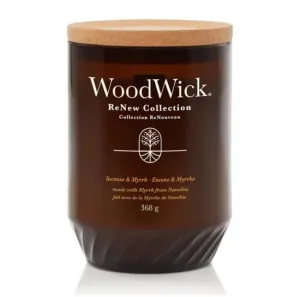 Aromatická svíčka ReNew, WoodWick Incense & Myrrh, hoření až 75 hod