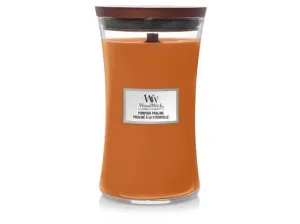 Aromatická svíčka váza, WoodWick Pumpkin Praline, hoření až 120 hod