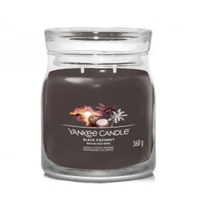 Aromatická svíčka, Yankee Candle Signature Black Coconut, hoření až 50 hod