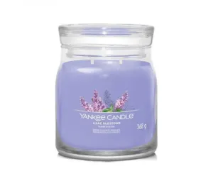 Aromatická svíčka, Yankee Candle Signature Lilac Blossoms, hoření až 50 hod