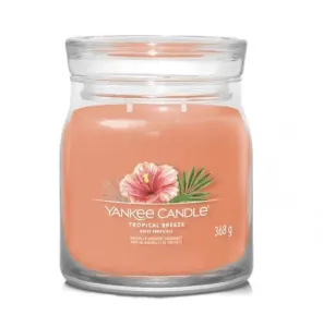 Aromatická svíčka, Yankee Candle Signature Tropical Breeze, hoření až 50 hod
