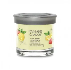 Aromatická svíčka, Yankee Candle Signature Tumbler Iced Berry Lemonade, hoření až 30 hod