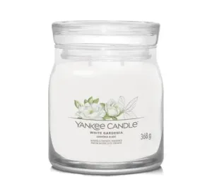 Aromatická svíčka, Yankee Candle Signature White Gardenia, hoření až 50 hod