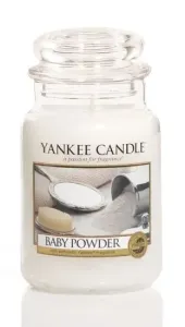 Aromatická svíčka, Yankee Candle Baby Powder, hoření až 150 hod