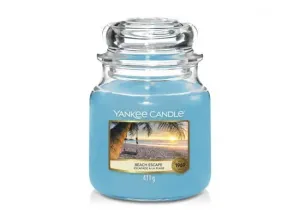 Aromatická svíčka, Yankee Candle Beach Escape, hoření až 75 hod