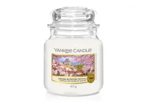 Aromatická svíčka, Yankee Candle Sakura Blossom Festival, hoření až 75 hod