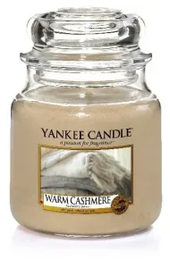 Aromatická svíčka, Yankee Candle Warm Cashmere, hoření až 75 hod