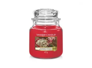 Aromatická svíčka, Yankee Candle Peppermint Pinwheels, hoření až 75 hod