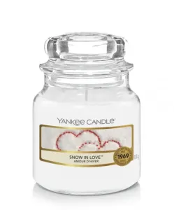 Aromatická svíčka, Yankee Candle Snow in Love, hoření až 30 hod