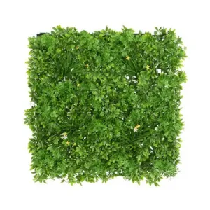Umělý panel z rostlin, zelený, rozměr 1 x 1 m